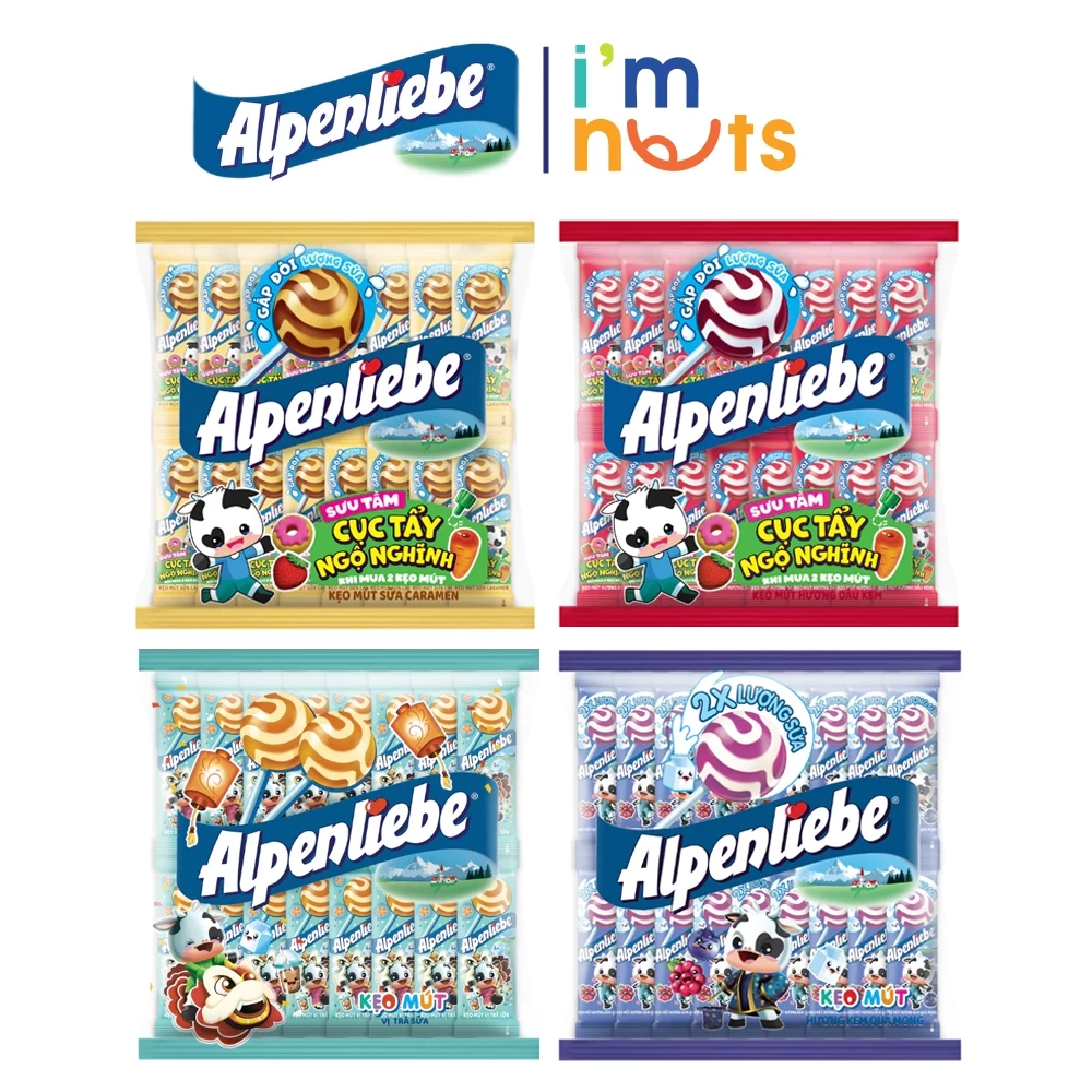 Kẹo mút Alpenliebe Hương sữa