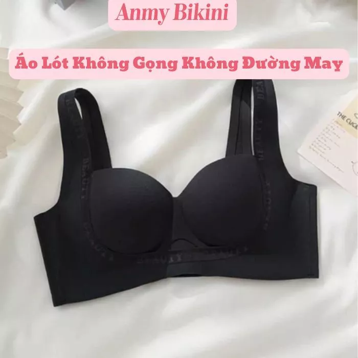 Áo Ngực (LÙI SIZE) Áo Lót Nữ Su Không Gọng, Áo Bra không Đường May bản lưng to Tàng Hình Chống Chảy Xệ - 009
