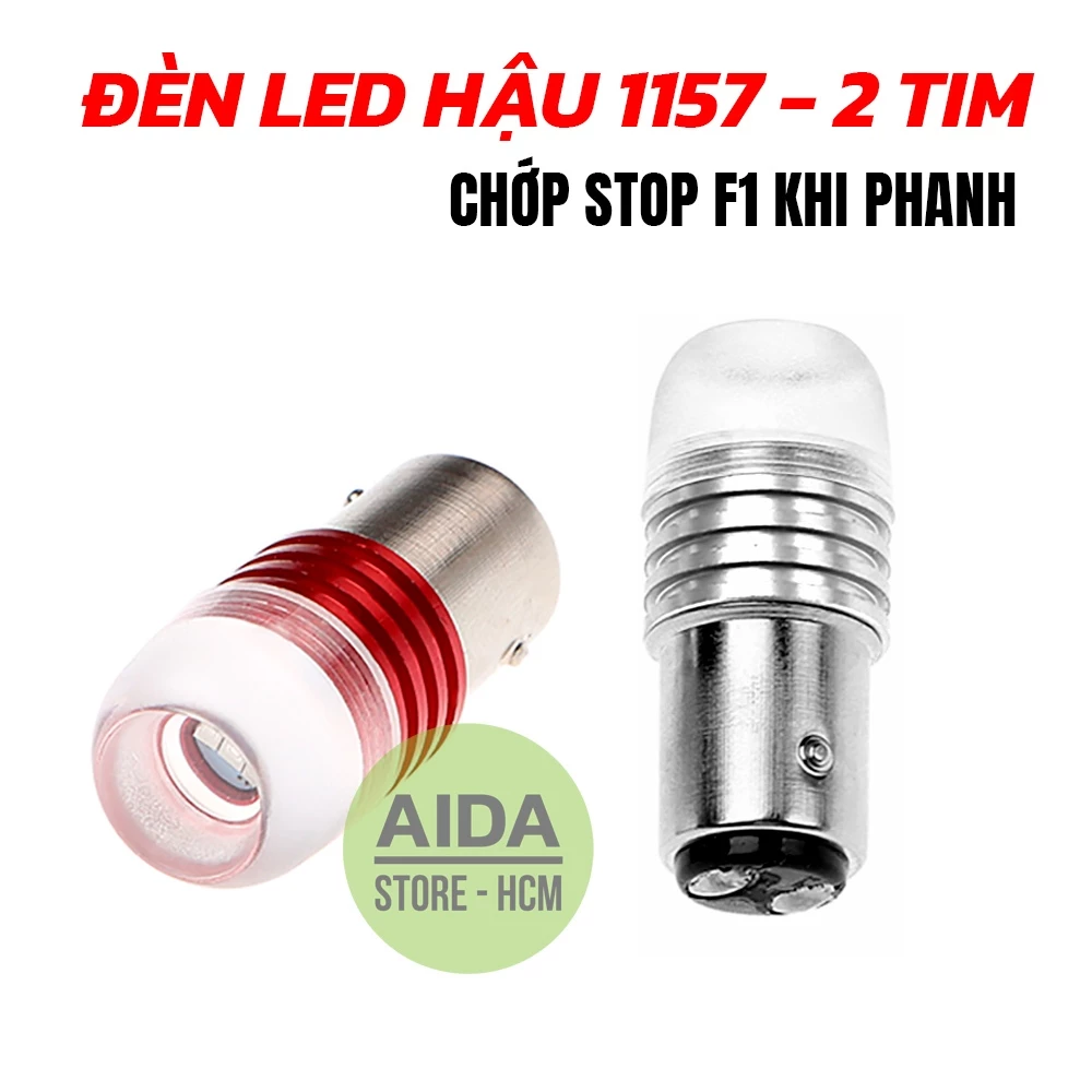 Bóng đèn LED phanh, stop chớp f1 - 1157 3smd 5630 6w