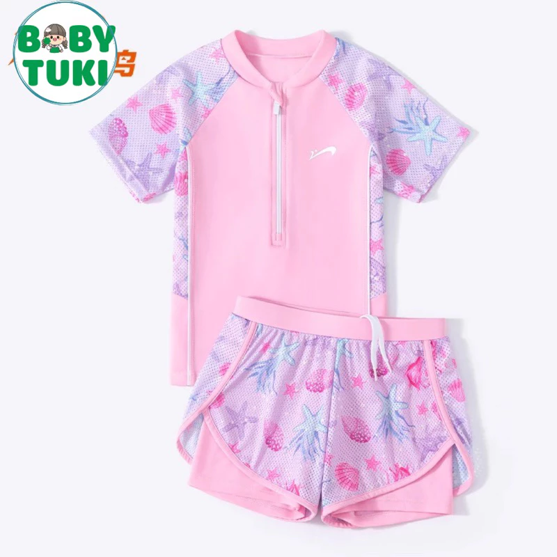 Bikini, đồ bơi cho bé gái size nhí đại 10-60kg, đồ bơi mẹ bé hoạ tiết sao biển