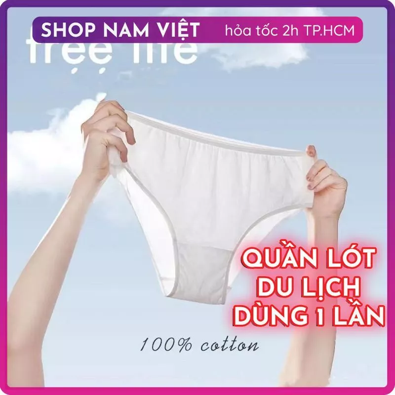 Quần Lót Cotton Dùng Một Lần Cho Du Lịch