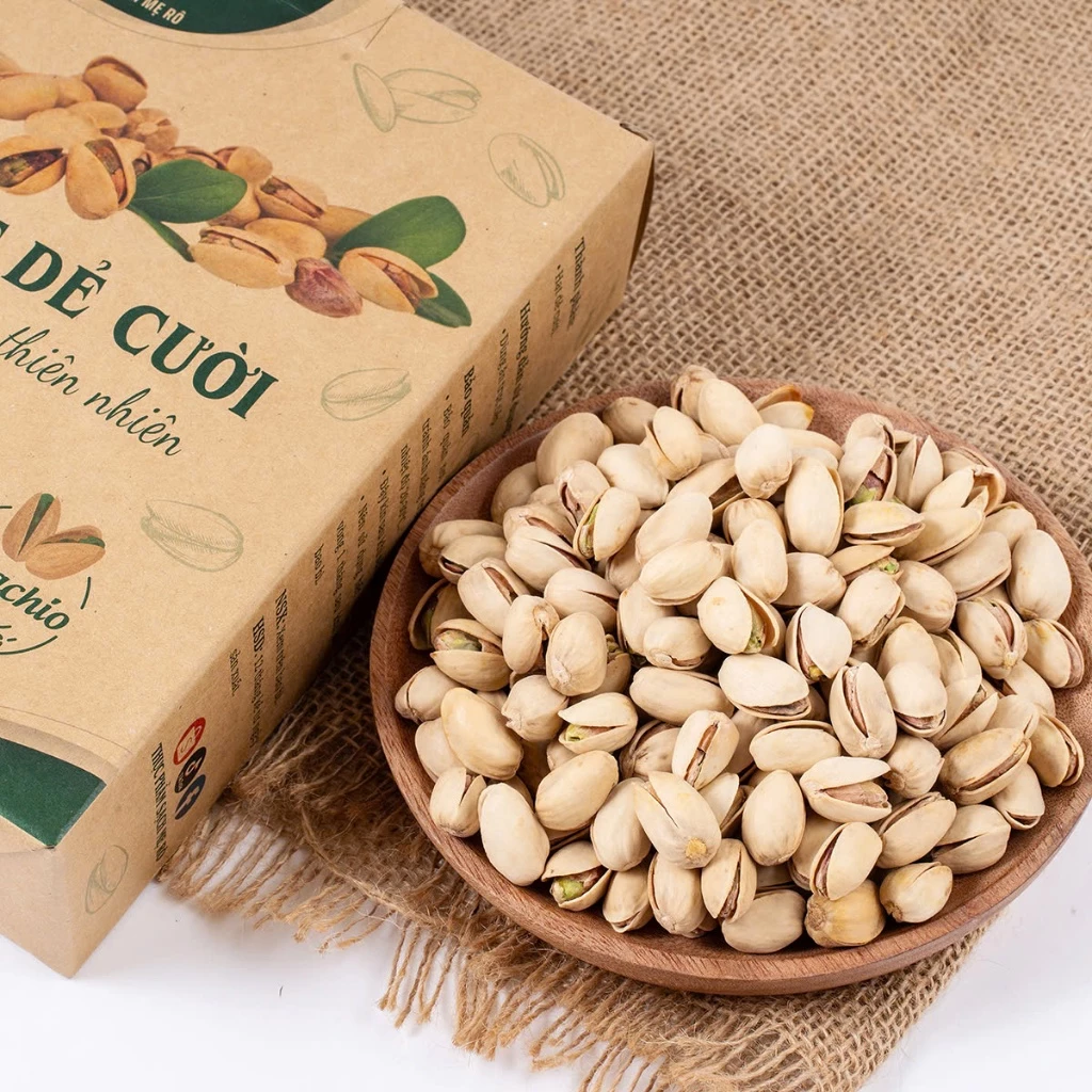 Hạt dẻ cười nhập khẩu Shop Mẹ Rô. Có hồ sơ công bố, xuất hóa đơn công ty đầy đủ