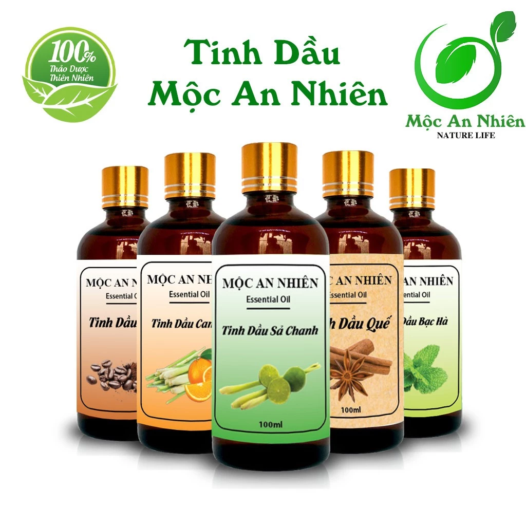 [100ml Tặng vỏ treo] Tinh Dầu Xông Thơm Phòng - Mộc An Nhiên