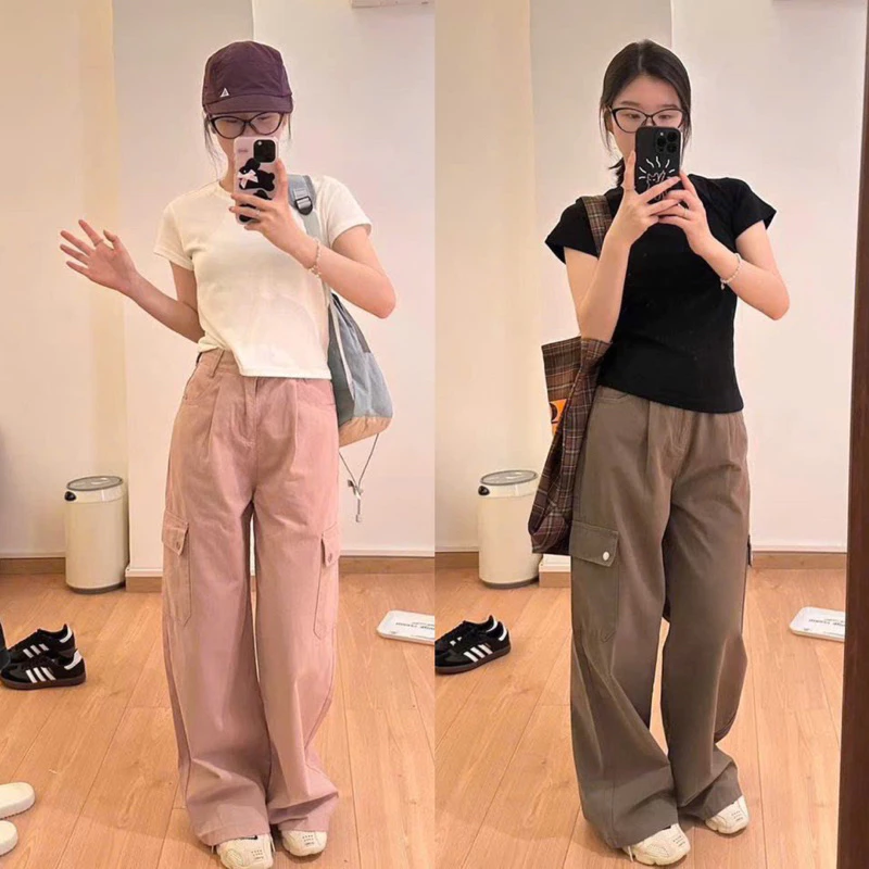 Quần Dài Túi Hộp Kaki Style Cá Tính Năng Động (Có Sẵn Ship Hoả Tốc) Quần Denim Dài Form Đẹp Hàng QC Loại 1