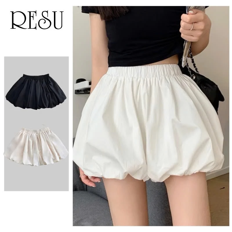 Quần đùi nữ bí, Quần short nữ ngắn chất voan đẹp mềm mịn RESU