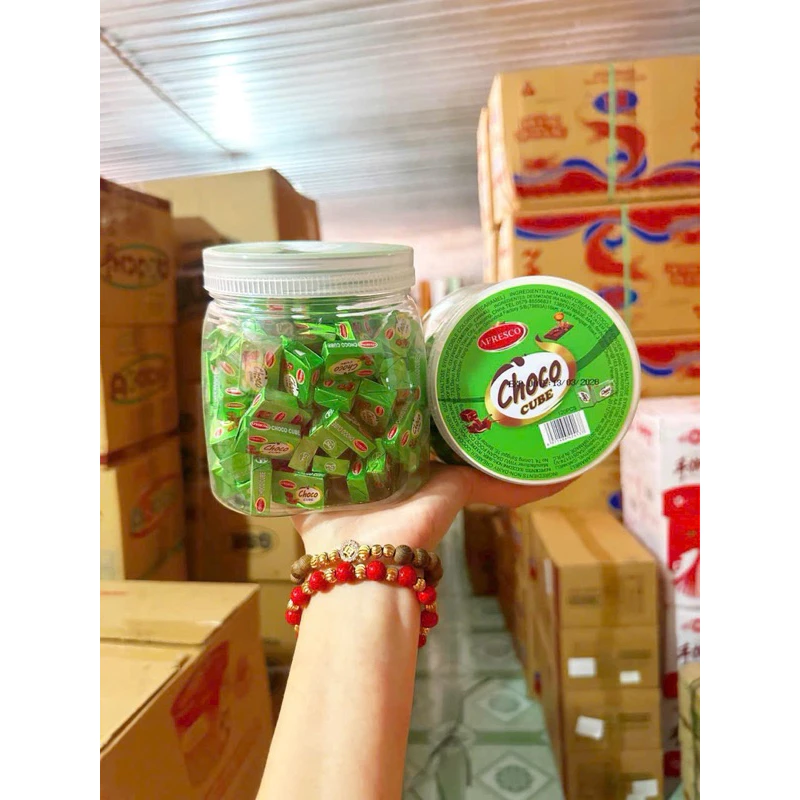 HỘP KẸO CHOCO CUBE 120 VIÊN SIÊU NGON