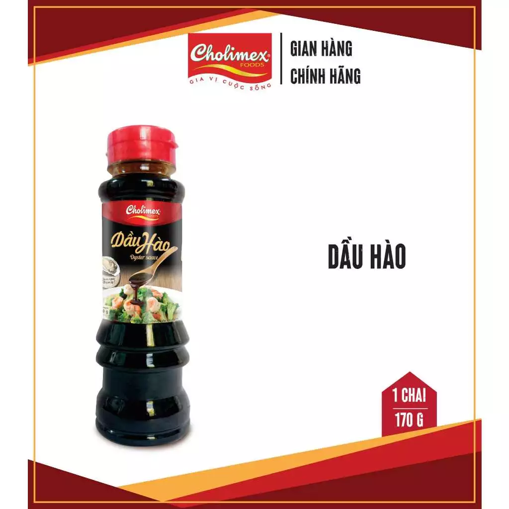 Dầu hào Cholimex chai Pet 170g