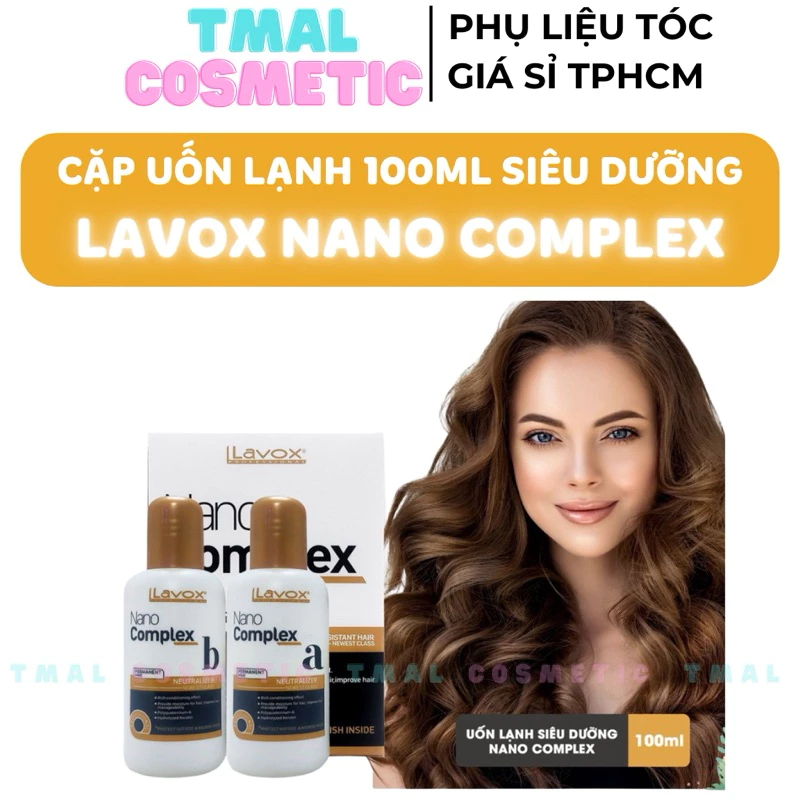 [Dạng lỏng] Cặp Uốn Lạnh Siêu Dưỡng Cá Nhân Lavox Nano Complex 100mlx2