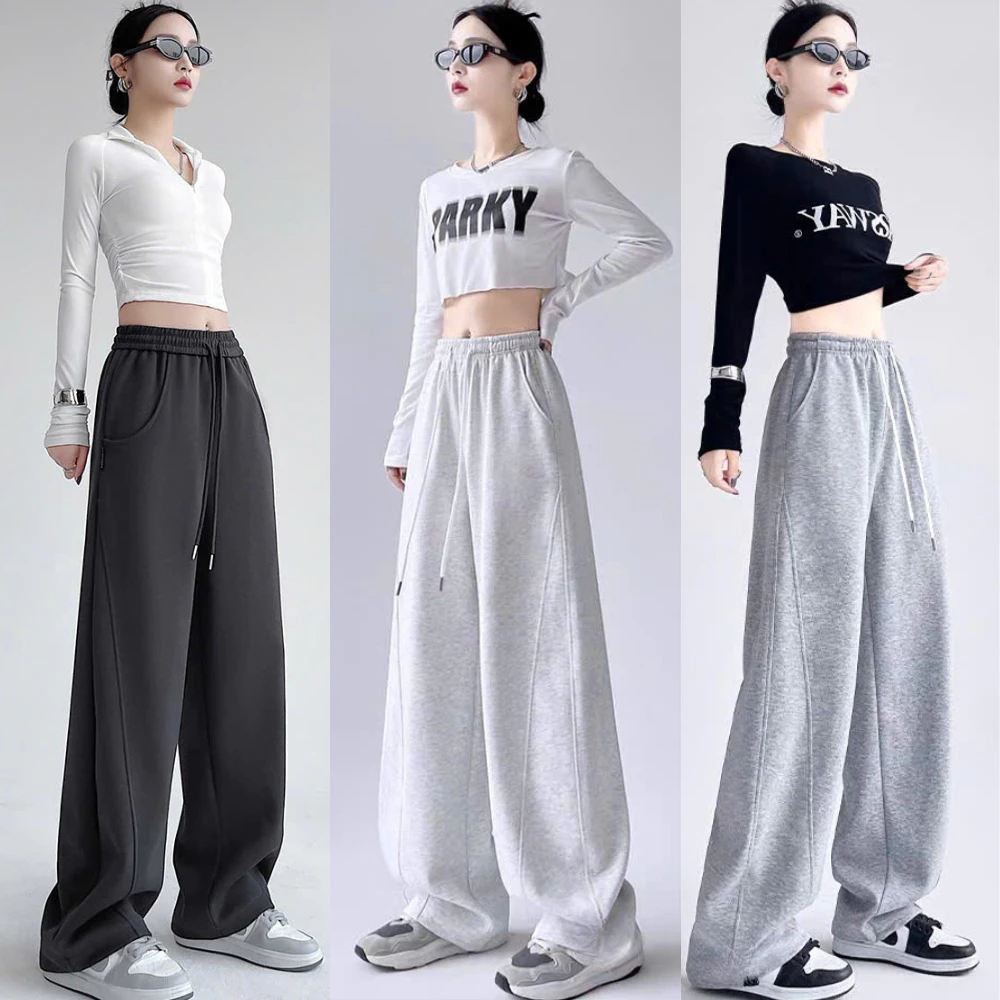Quần Dài Form Rộng MIAA  vải nỉ 2da Track Pants Unisex Nam Nữ Local Brand Đứng Form Co Giãn Tốt Menswear Đen Q2DA