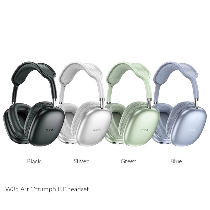 Tai nghe chụp tai Hoco W35 Air/W35 / ESD15 bluetooth hỗ trợ thẻ nhớ TF, Micro đàm thoại, cổng AUX 3.5mm