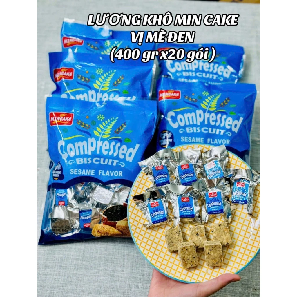 Lương khô ngũ cốc giảm đường thích hợp cho người giảm cân ăn kiêng gói to 400G Vị Chà Bông-Mè Đen-Socola-Đâu phộng