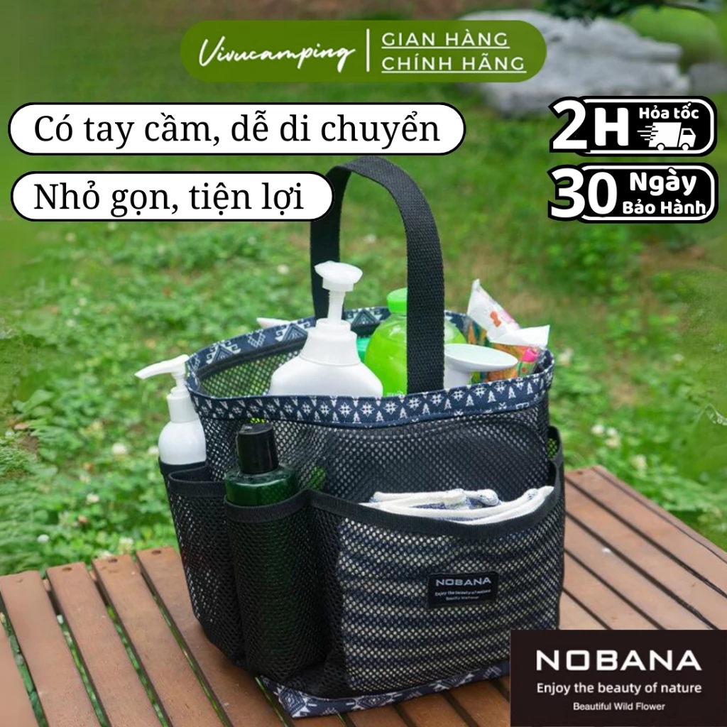 Túi lưới đựng đồ vệ sinh cá nhân chính hãng CLS, túi đựng đồ đa năng cắm trại dã ngoại du lịch