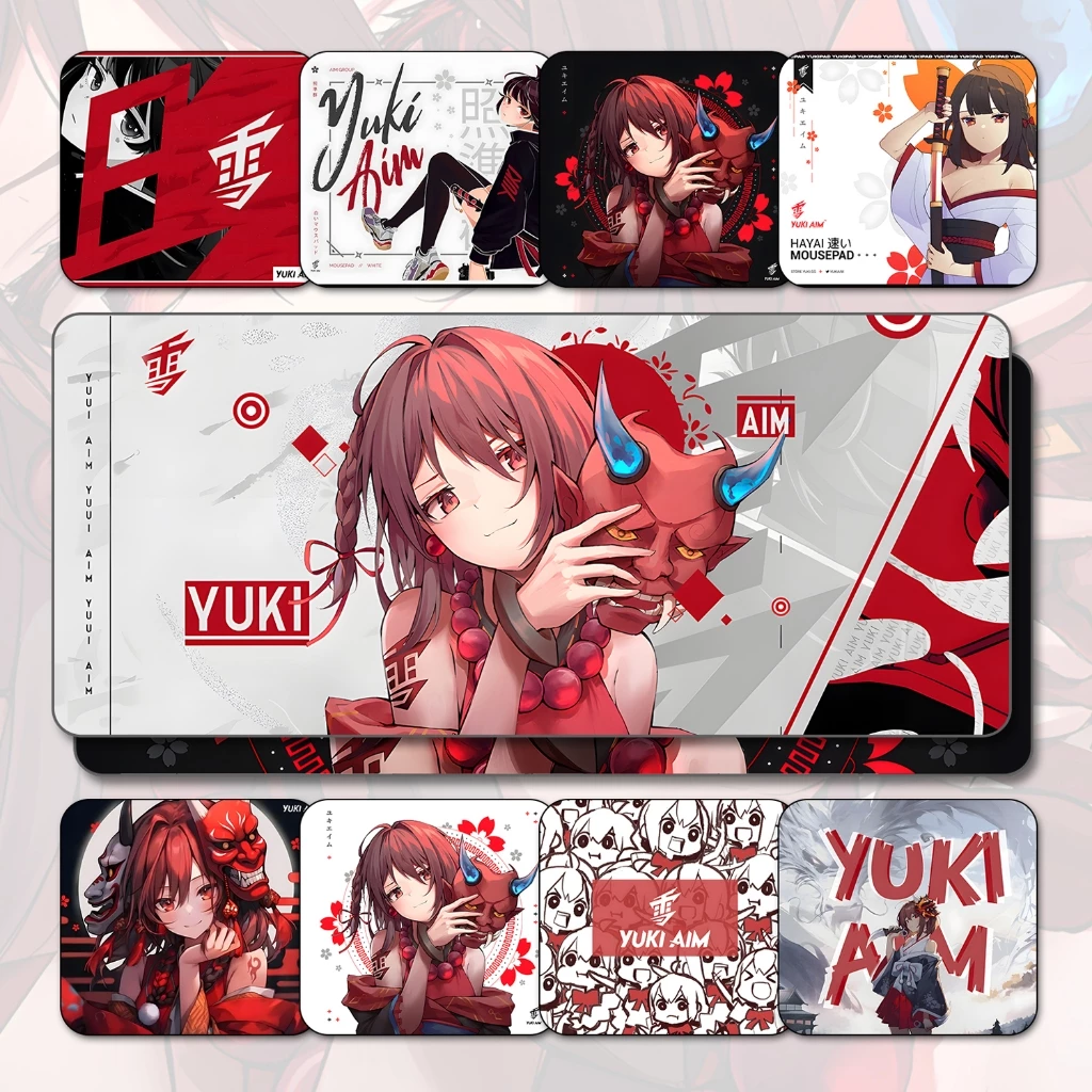 LÓT CHUỘT YUKI AIM DESKMAT 90X40CM , 45X40CM, 26X21 BỀ MẶT SPEED CHUYÊN GAME