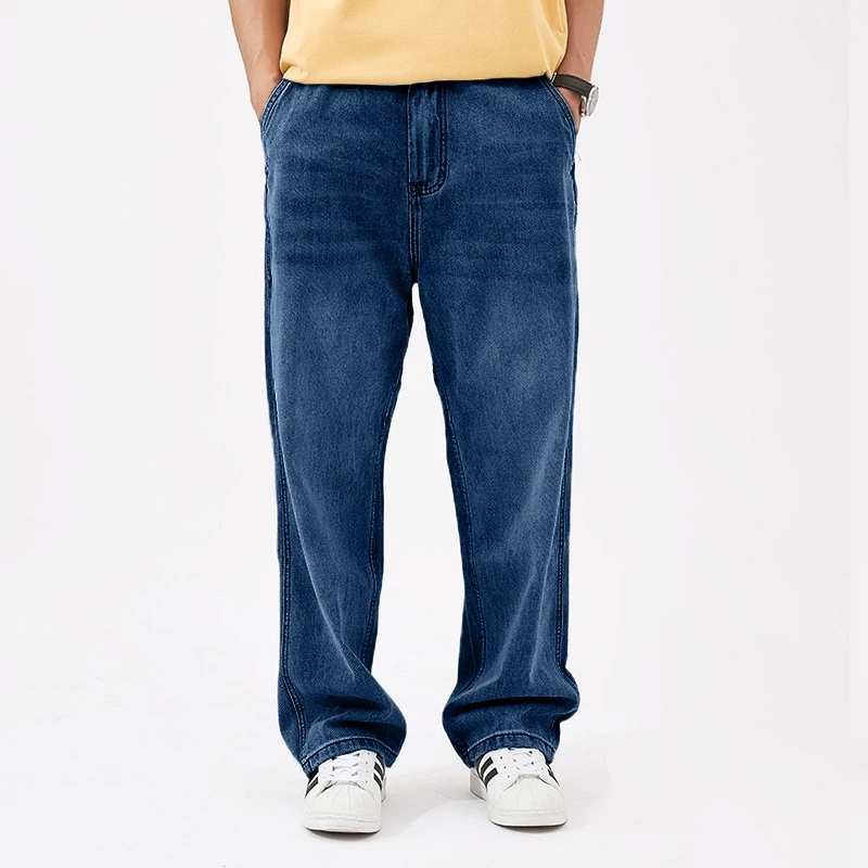 Quần jean ống suông nam KENZA FASHION KJ111, Quần nam dài, chất demin dày dặn phong cách năng động, Size từ 50-110kg