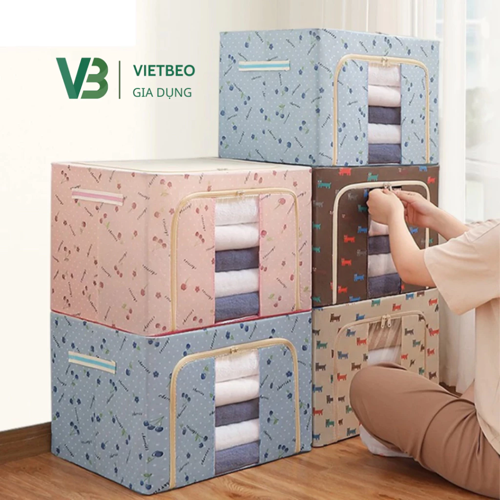 Túi Đựng Quần Áo Chăn Màn DIDOOGLT Túi Chăn Màn Kích Thước Lớn, Khung Thép Chắc Chắn Gấp Gọn