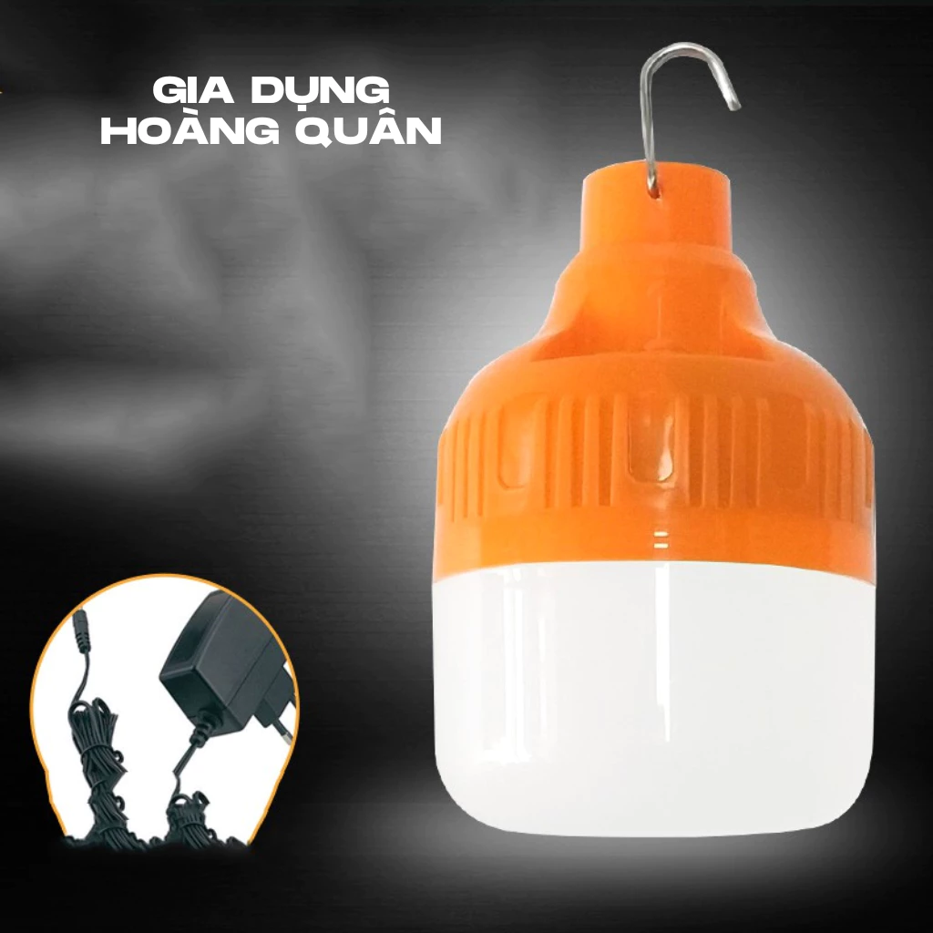 Bóng Đèn 100W Tích Điện Siêu Sáng - Đèn Không Dây DIDOOGLT Sạc Điện Tiện Lợi Gọn Nhẹ