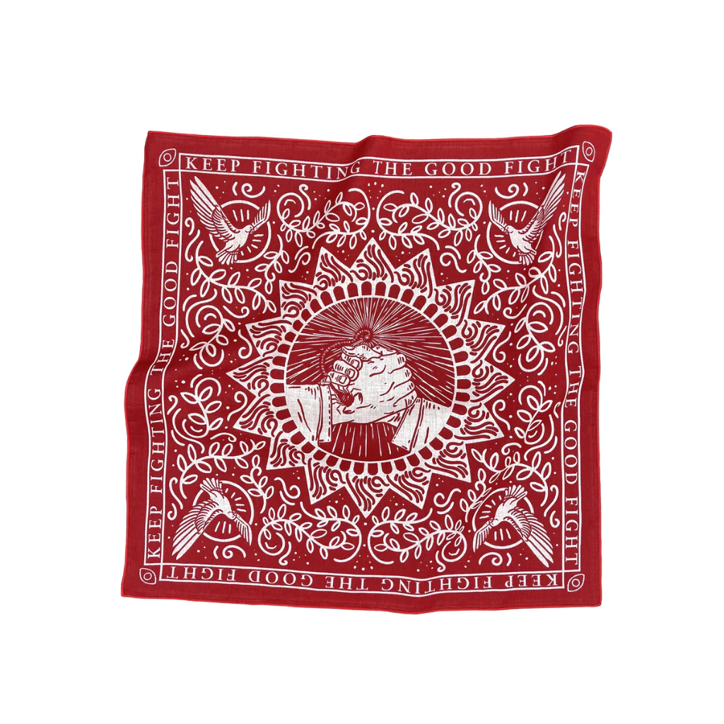 Khăn Bandana 55x55cm Màu Xanh Cốm, Đỏ, Xanh Navy – Phụ Kiện Thời Trang Unisex