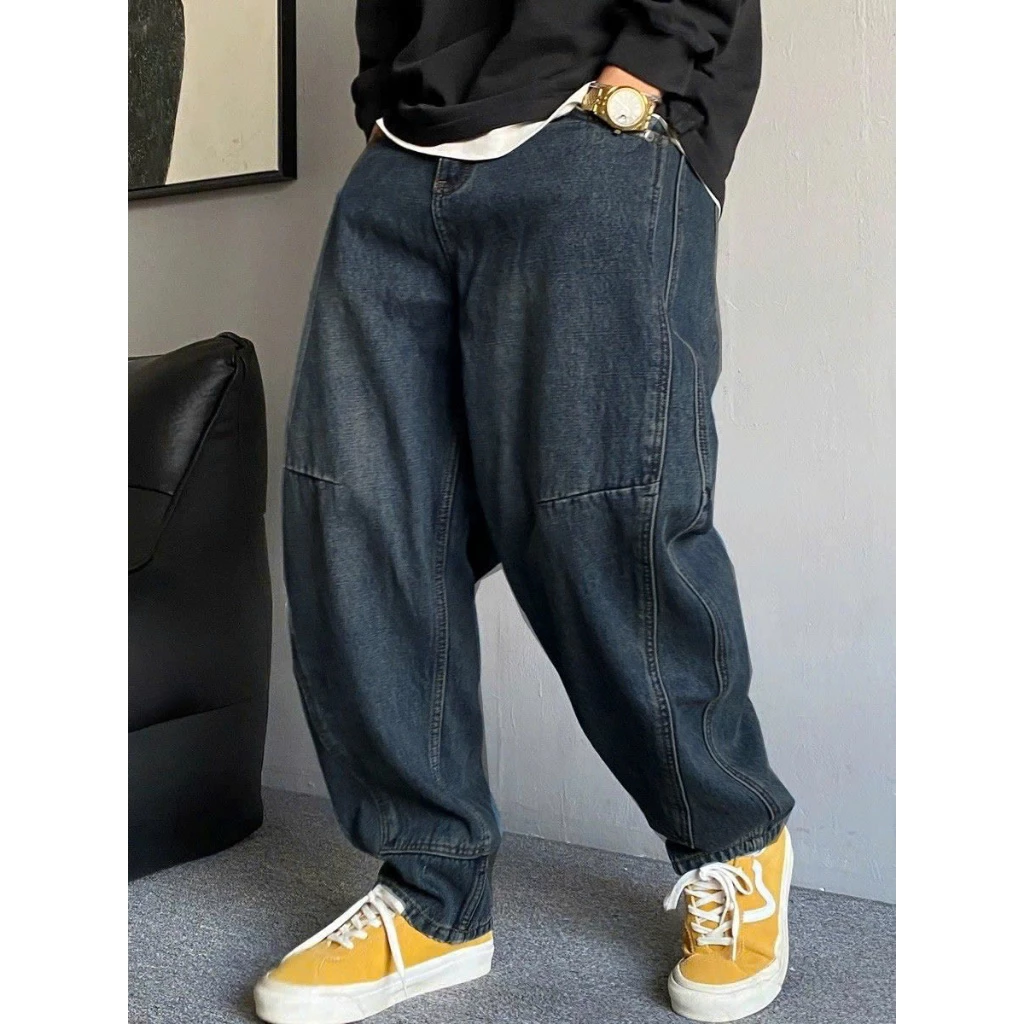 Quần jean nam KENZA FASHION KJ139, quần nam dài, dáng suông rộng, chất denim dày dặn, phong cách năng động
