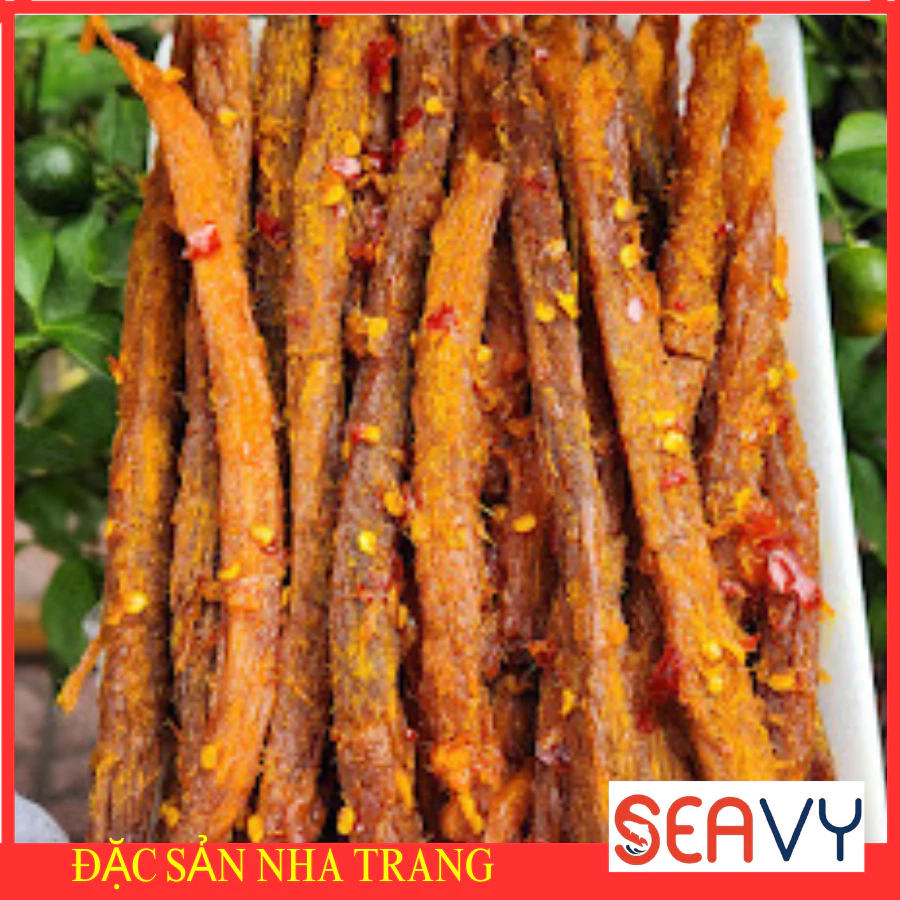 Khô bò que Nha Trang 250g hương vị truyền thống cay mặn ngọt đậm đà khó quên