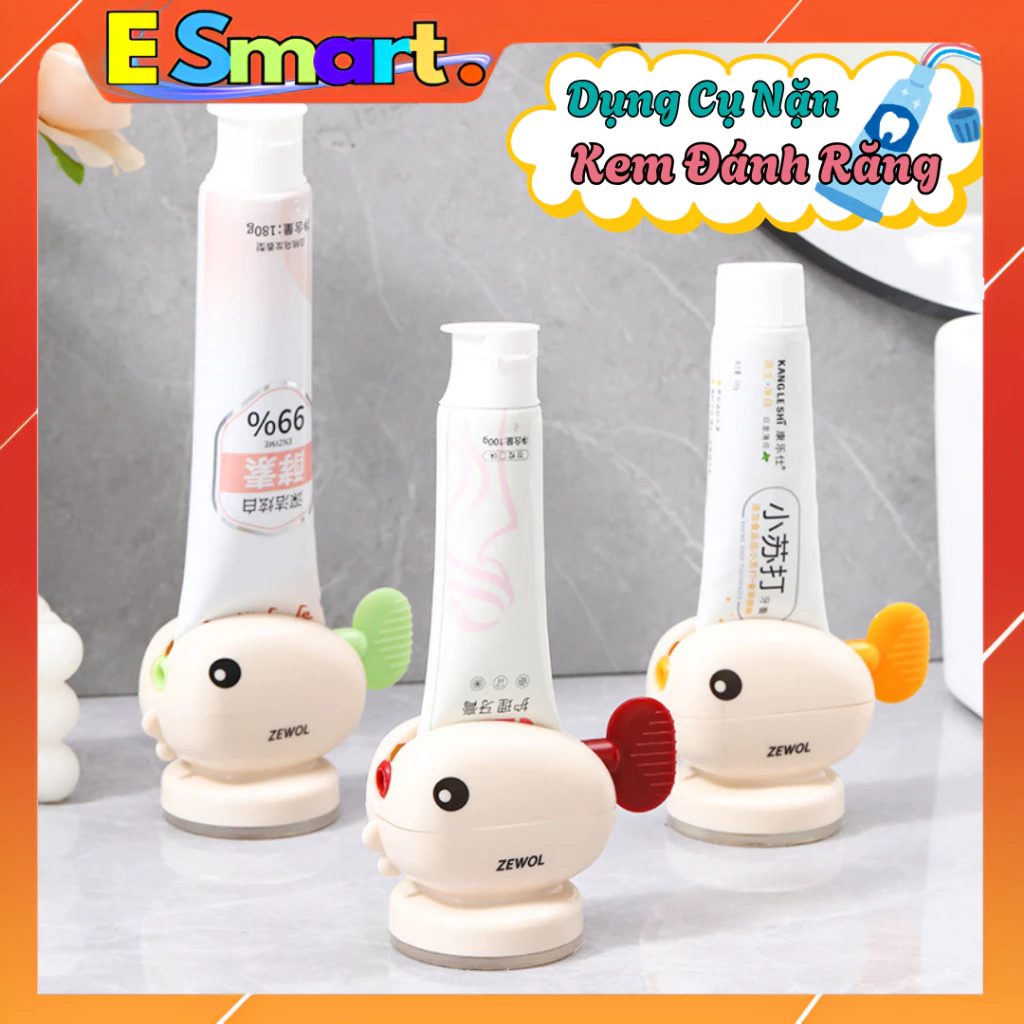 Dụng Cụ Kẹp Ép Kem Đánh Răng - Cuộn Kẹp Ép Lấy Kem Đánh Răng Tiết Kiệm, Gắn Tường Nhà Tắm, Chất Liệu Nhựa PP Cao Cấp
