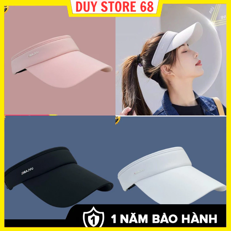 HÀNG ĐẸP Mũ lưỡi trai nửa đầu chống tia UV, dáng thể thao thích hợp chơi Pickleball, chạy bộ, đạp xe