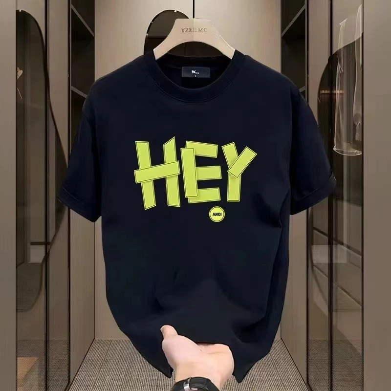 Áo thun HappyTee - Mẫu I'M OK - Áo nam Boy HEY cotton 100 cao cấp 2 màu Đen Trắng 2 mặt