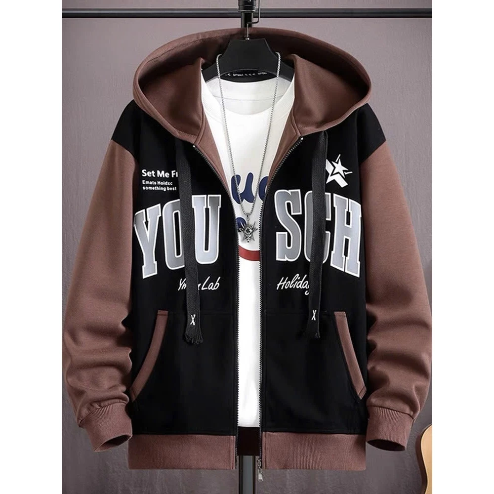 ÁO KHOÁC NỈ HOODIE VẢI DÀY DẶN MỀM MỊN LOGO IN YOUSCH NỔI BẬT PHONG CÁCH CÁ TÍNH TRẺ TRUNG PHÙ HỢP THỜI TRANG