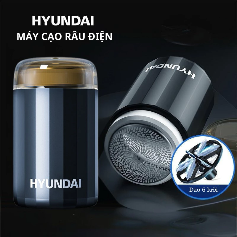 Máy Cạo Râu Hyundai Chính Hãng - Lưỡi Dao Sắc Bén, Êm Ái