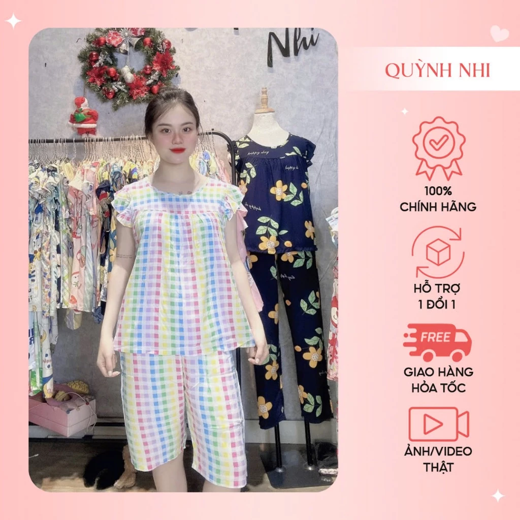 TL196_ĐỒ BỘ TOLE LANH LỬNG CÁNH TIÊN CARO, SIZE 40-85KG