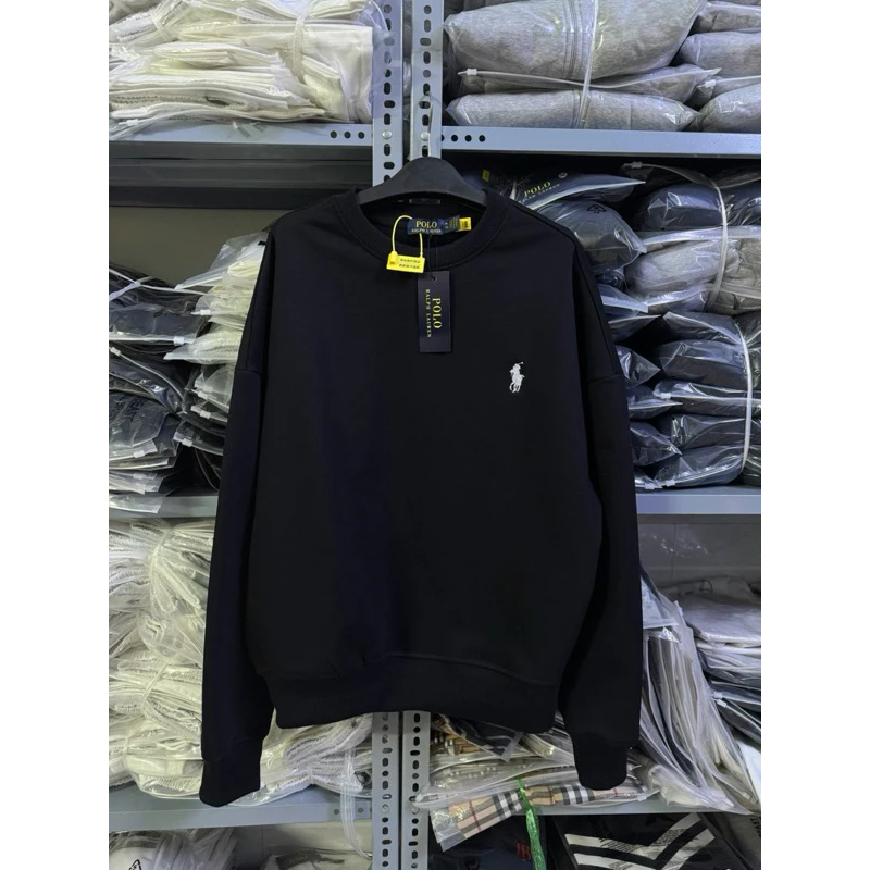 Sweater Nỉ Chân Cua Ngựa Thêu  Form Chuẩn,Hàng Cao Cấp Loại 1