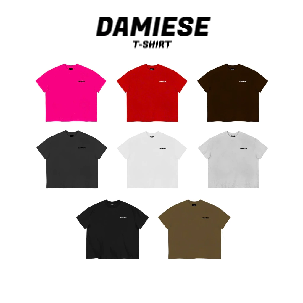 ÁO THUN TRƠN BASIC DAMIESE COTTON 260GSM