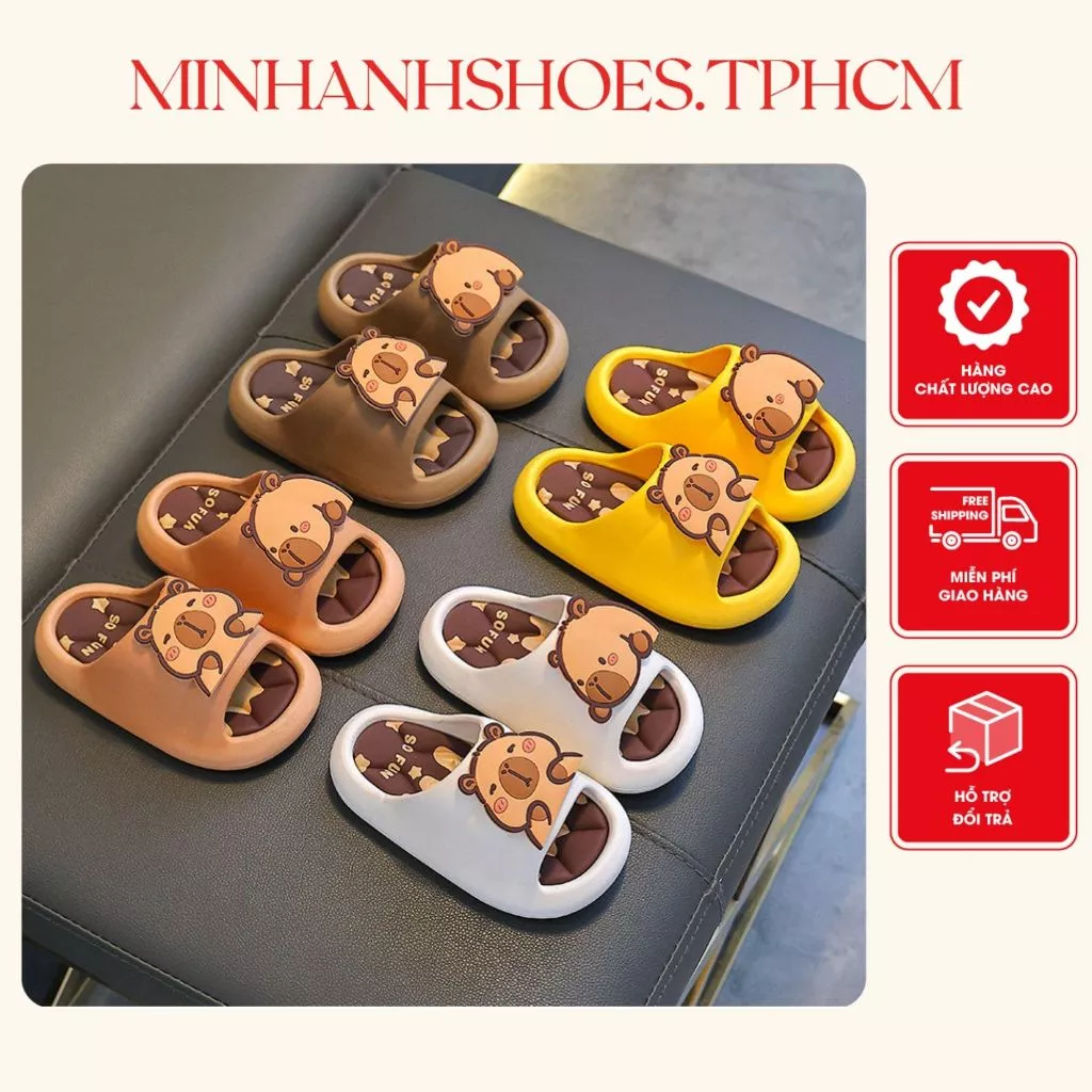 Dép đầu búp bê Chống Trượt Thoải Mái Chống Mòn Hình Thỏ CUTE Cho Bé Gái(Mã 2131)