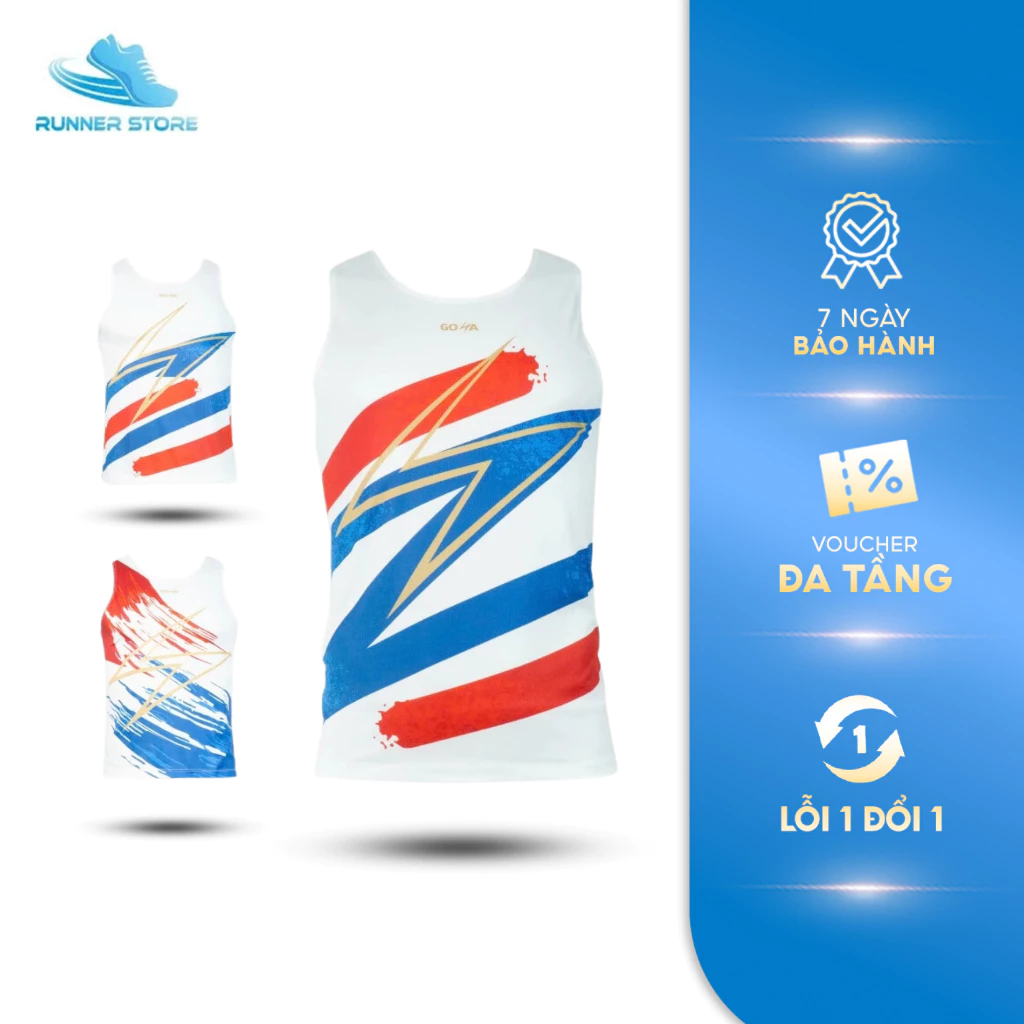 Áo Thun ba lỗ thể thao chạy bộ singlet trơn EVEN STRIPES - giảm ma sát, siêu mỏng nhe, thoáng khí nhanh khô