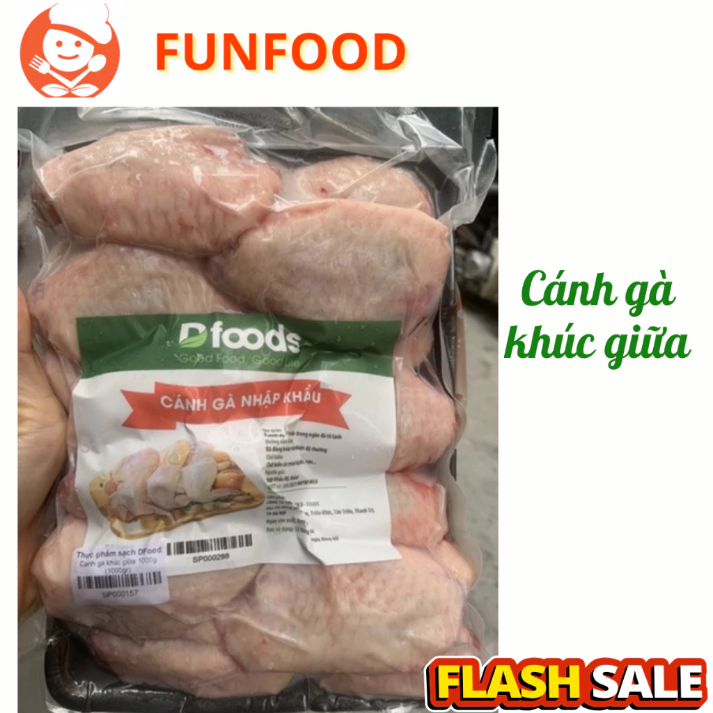 Cánh gà khúc giữa Balan -1kg - Ship now Hà Nội