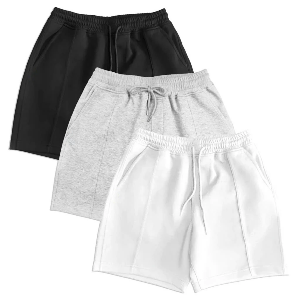 Quần Short Nam SOLADO Form Trên Gối Vải Nỉ 2Da Mềm Mại Thoải Mái Thoáng Mát Phong Cách Hàn Quốc QS11