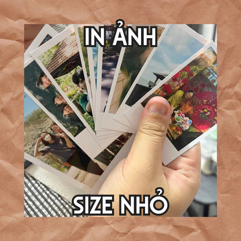 [Giấy dày] In ảnh, card idol - Có cán màng sẵn 2 mặt - Có chỉnh sáng cho khách nếu cần