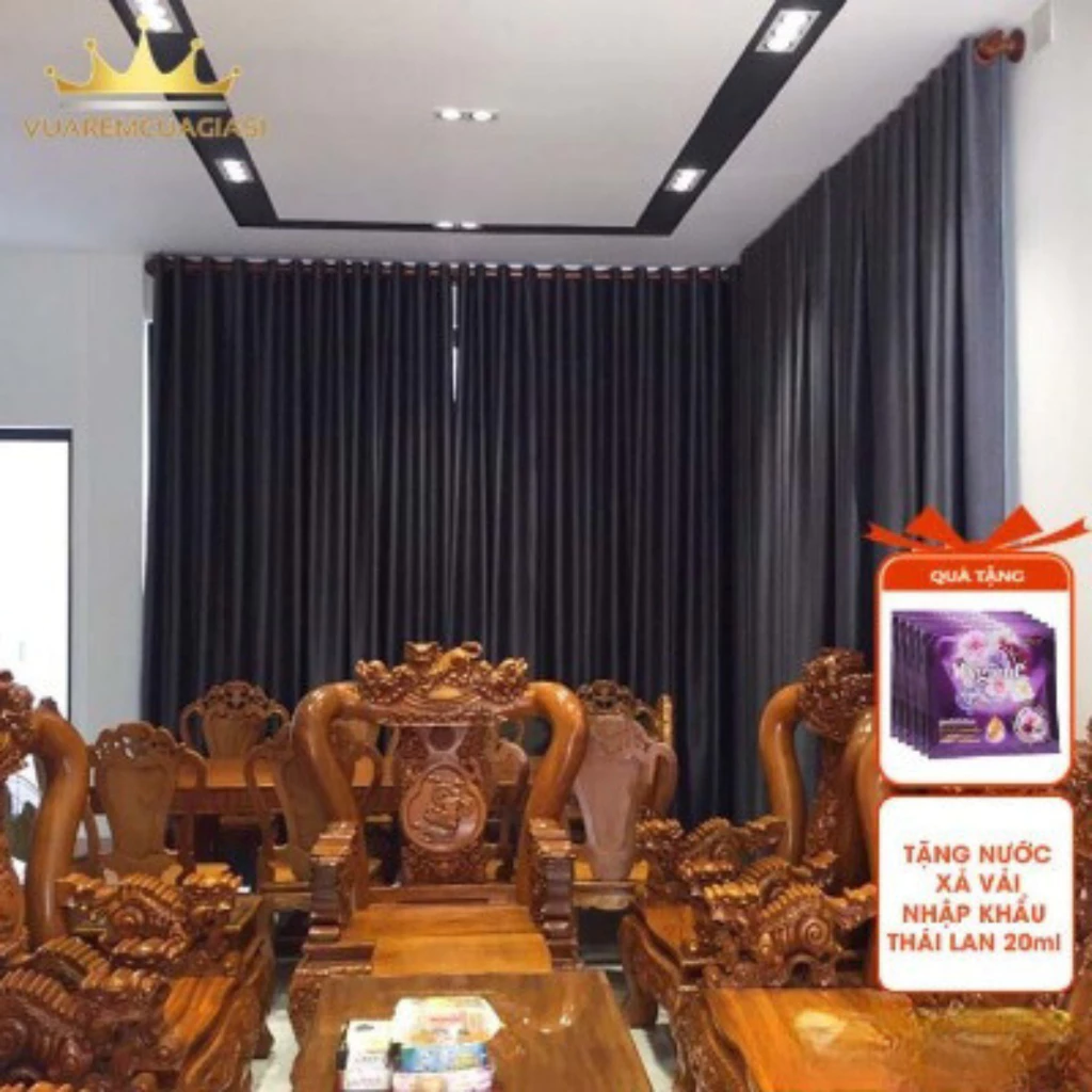 Rèm cửa cao 2.85m rộng đủ size nhiều màu sắc, rèm cửa chống nắng cửa đi cửa sổ cửa chính vuaremgiasi