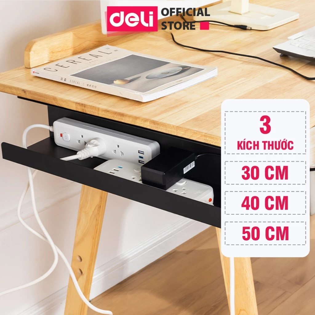 Giá Đỡ Ổ Cắm Điện Dây Điện Tiện Lợi Decor Phòng, Khay Đi Dây Điện Dính Dán Chịu Lực Tốt Dễ Sử Dụng