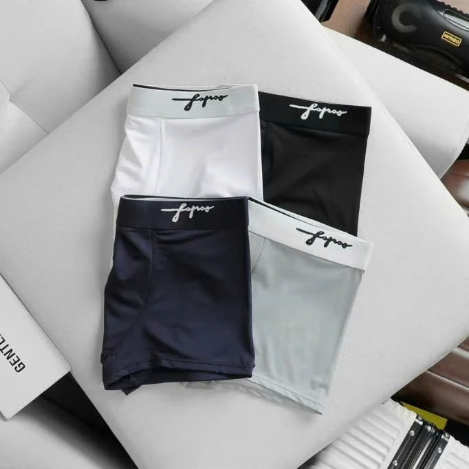 [Giá tận xưởng] Combo 5 quần sịp Boxer nam quần xì nam vải thun lạnh co dãn mềm mát kháng khuẩn KI01