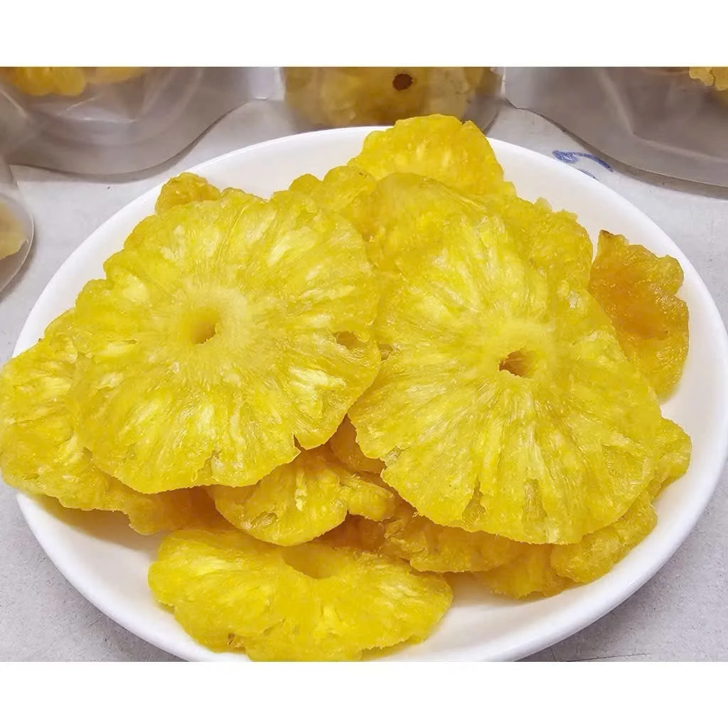 Dứa Sấy Dẻo  Nguyên Miếng, Vị Ngọt Tự Nhiên, Thơm Ngon