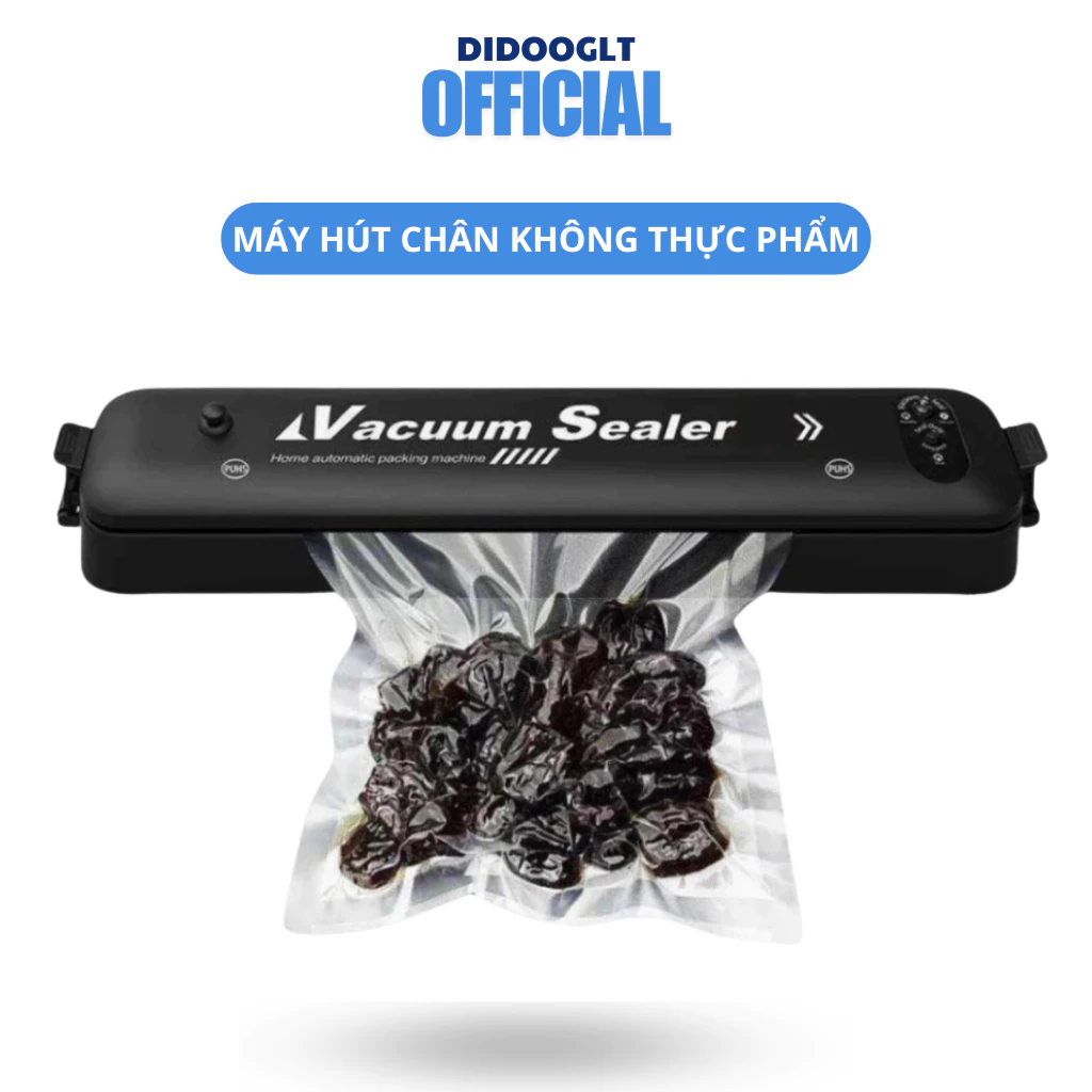 Máy Hút Chân Không Thực Phẩm DIDOOGLT Kèm Hàn Miệng Túi
