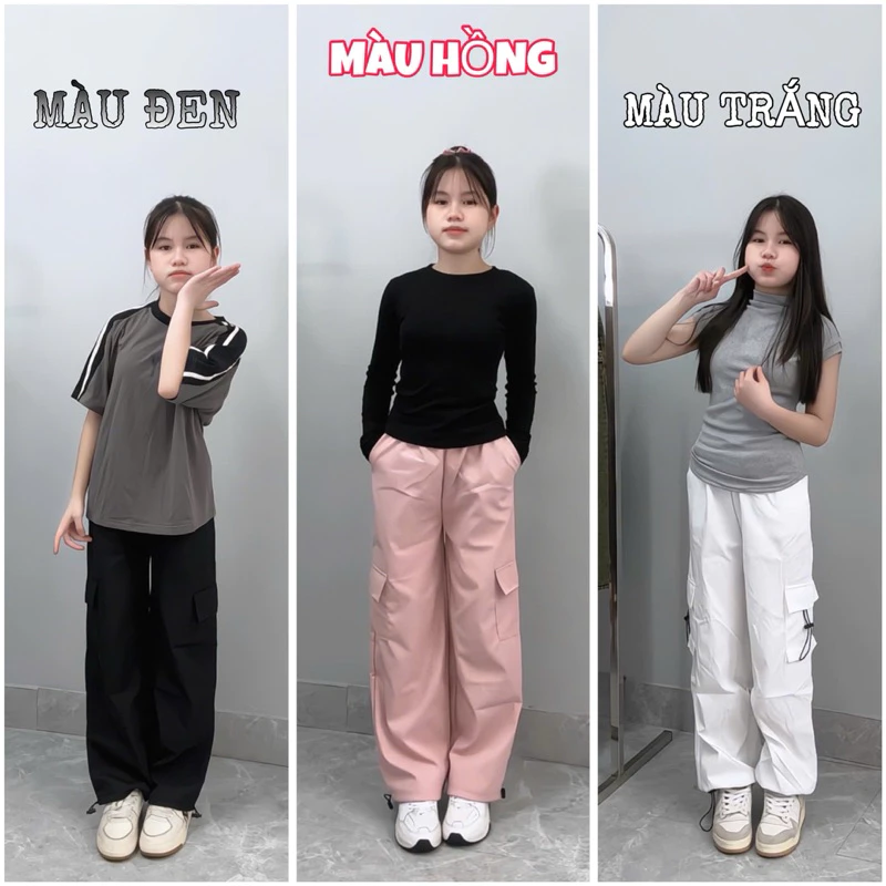 (SUÔNG NẤM LÙN) QUẦN SUÔNG NỮ TÚI HỘP VẢI THÔ ( có dây rút ở gấu quần )