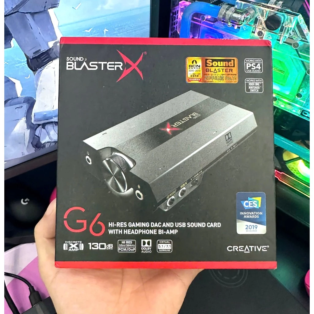 Card âm thanh Creative Sound BlasterX G6 , giá rẻ nhất thị trường