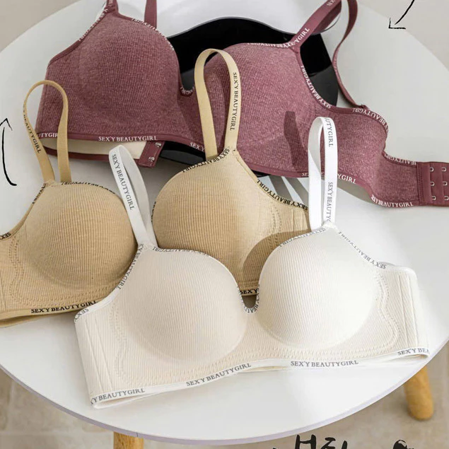 [LOẠI I /Mút 5cm] Áo Lót Nữ Su Phối Cotton, Không Gọng Mềm Mại Thoải Mái Nâng Đẩy Vòng 1 Vikam A502