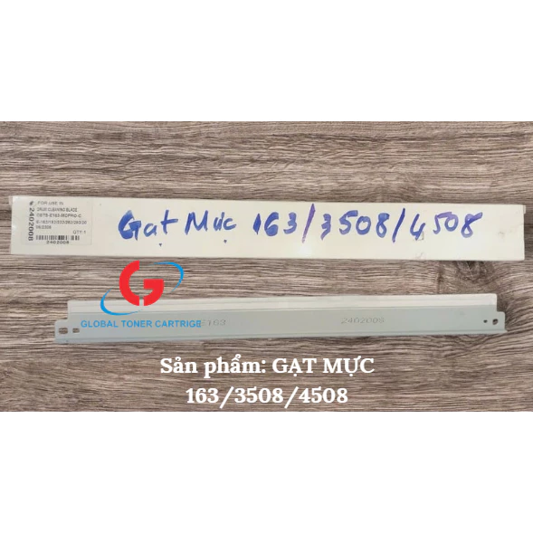 (Gạt Mực E355) Thanh Gạt Trống Photocopy E163, 303, 230, 280, 283, 255, 355, 455