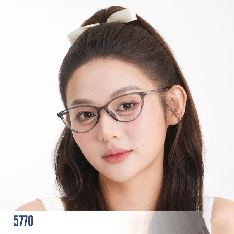 Kính giả cận, Gọng kính cận Hàn Hằng mắt mèo nữ cao cấp 5770 Jolie eyewear