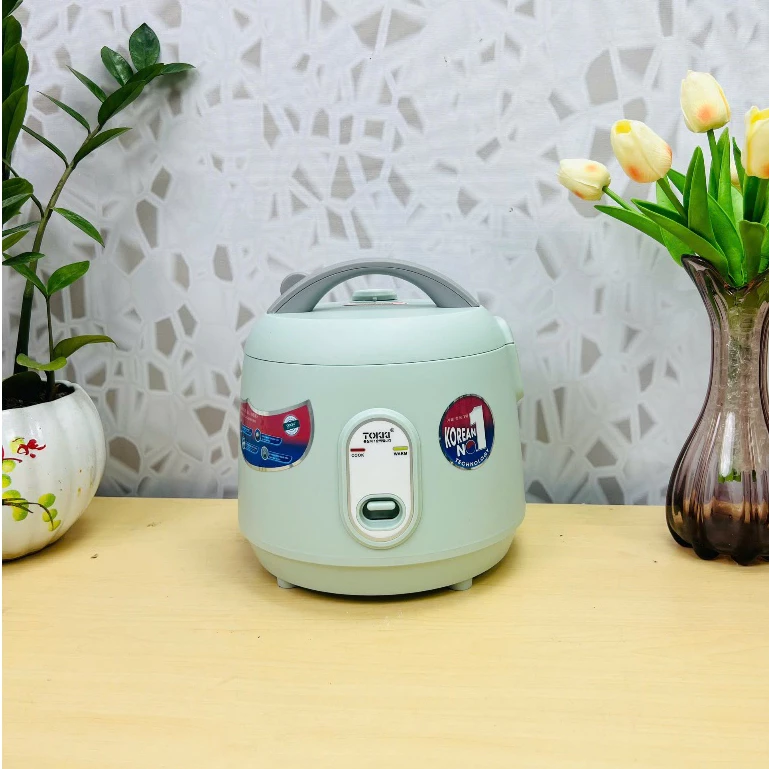 Nồi cơm điện mini 1 lít Tokki,TK01 phù hợp cho gd 1-2 người ăn