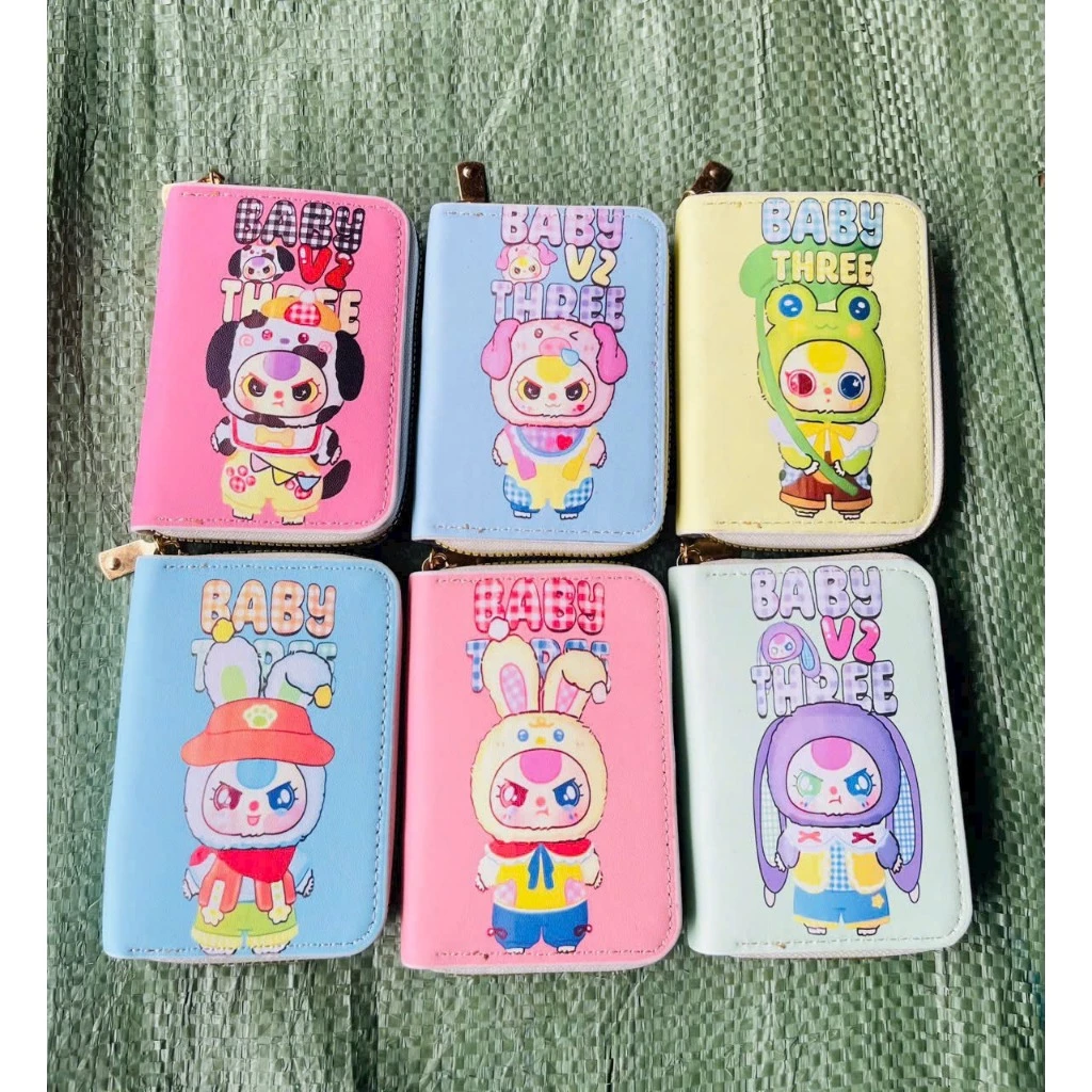 Ví Nhỏ Khóa Kéo BABYTHREE Siêu Cute