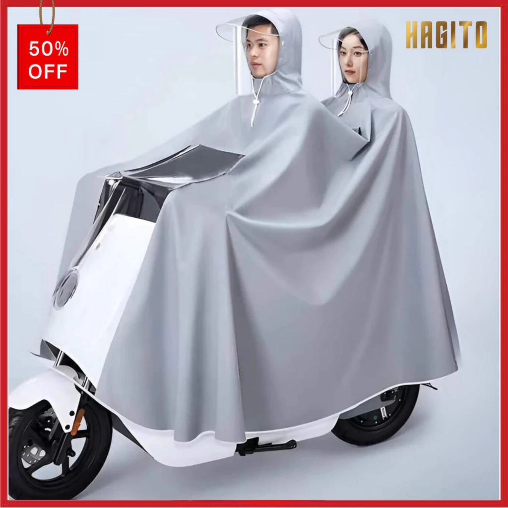 Áo Mưa Cánh Dơi Che Phủ Toàn Thân Chắn Nước, Chống thấm, Dày Dặn Dễ Dàng Sử Dụng Điện Thoại Dùng Cho Xe Đạp Và Xe Máy đang được đối chiếu cho người mua tại Việt Nam