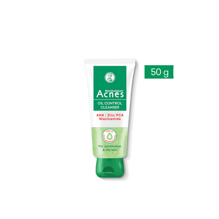 [QUÀ TẶNG KHÔNG BÁN] Sữa rửa mặt kiểm soát nhờn ngăn ngừa mụn dạng gel Acnes Oil Control Cleanser 50g